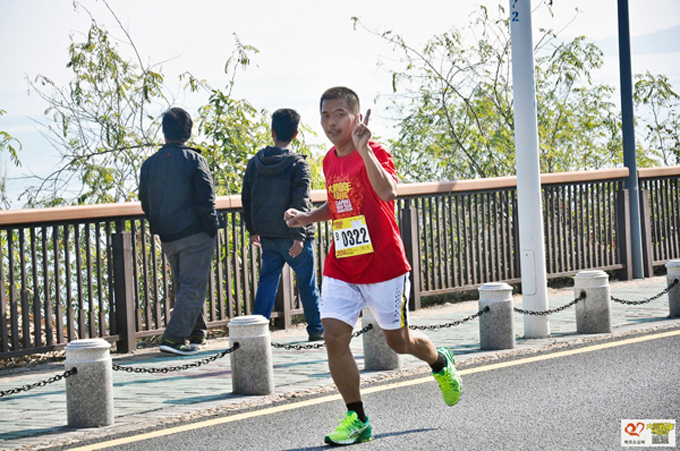 恒泰曹總參加首屆深圳大鵬新年馬拉松